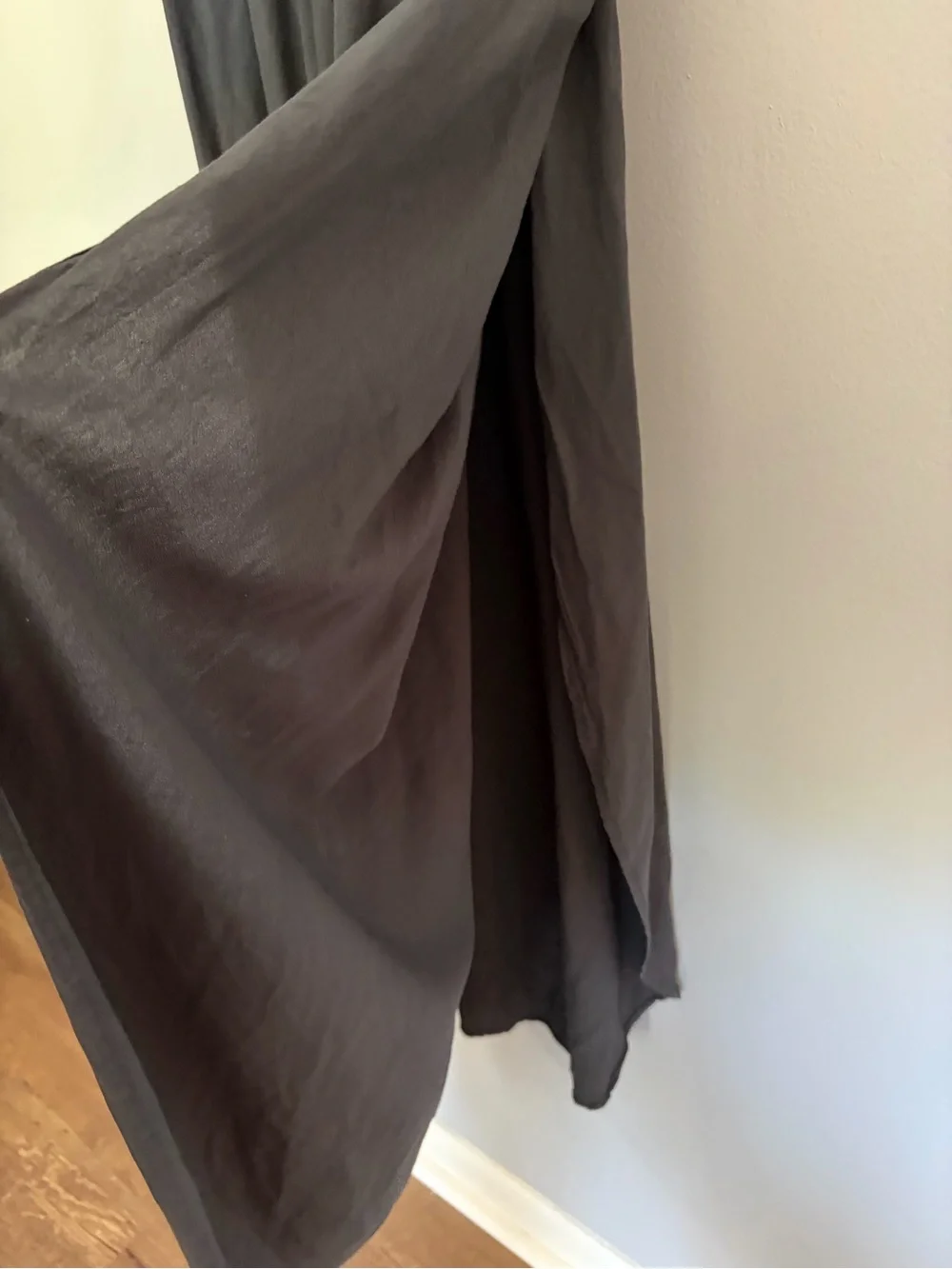 Swimsuits For All Tenley Cover Up Maxi Dress Woman 14/16 Dark Gray Side Slits
